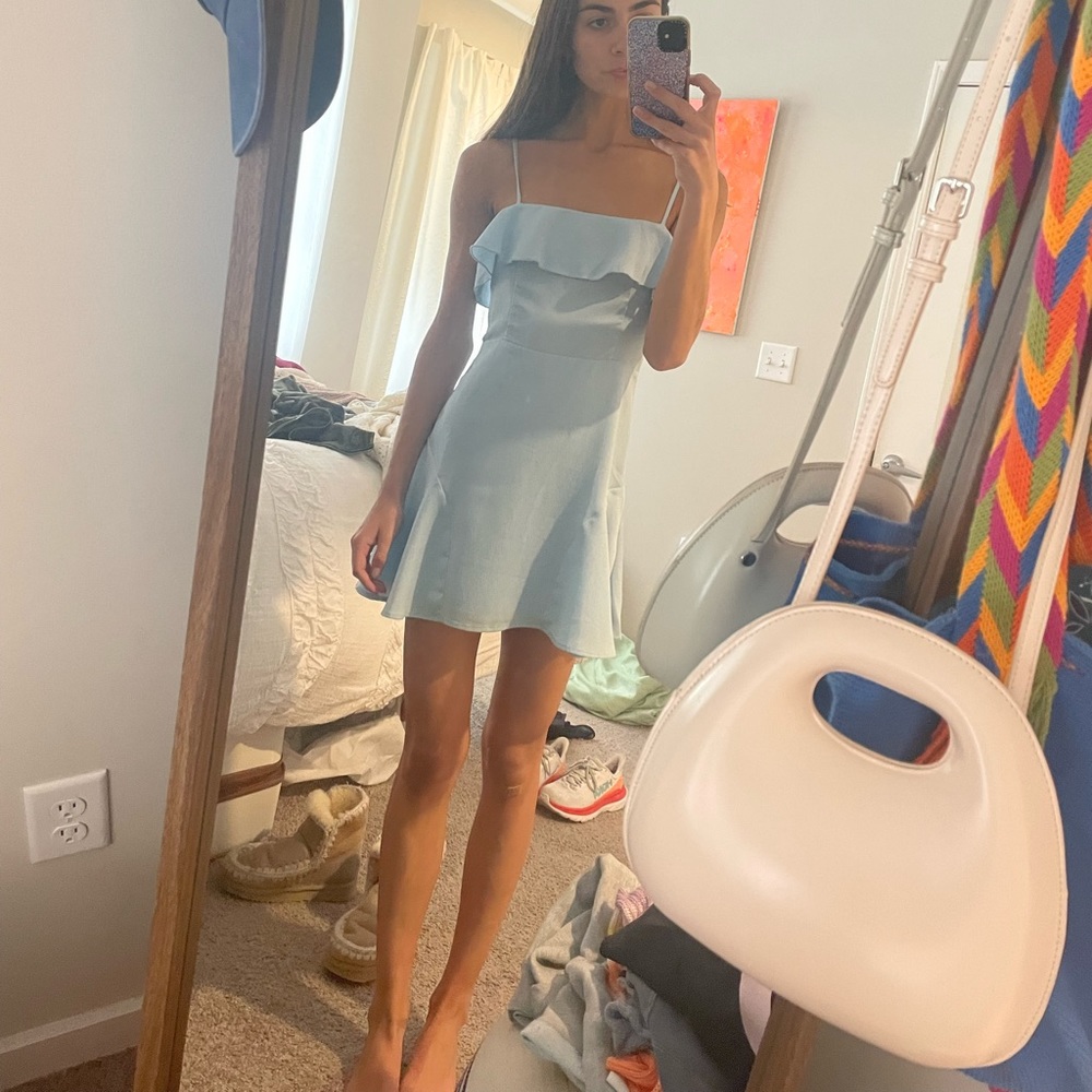 Superdown blue dress